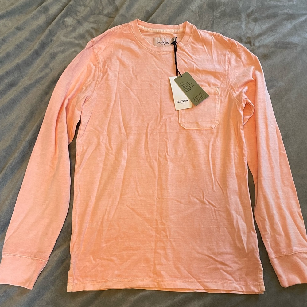 Men’s good fellow salmon shirt
